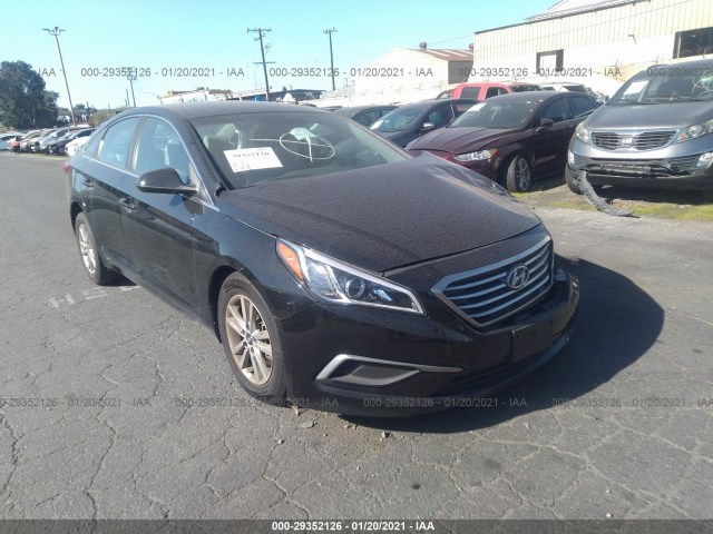 HYUNDAI SONATA 2017 5npe24af5hh524608