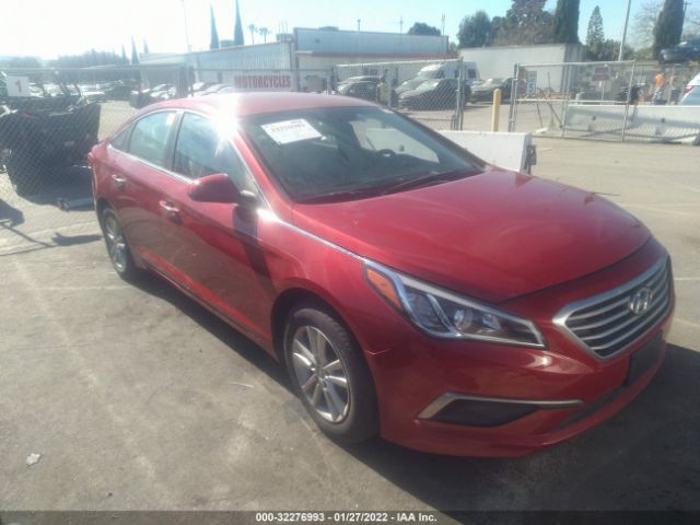 HYUNDAI SONATA 2017 5npe24af5hh530098