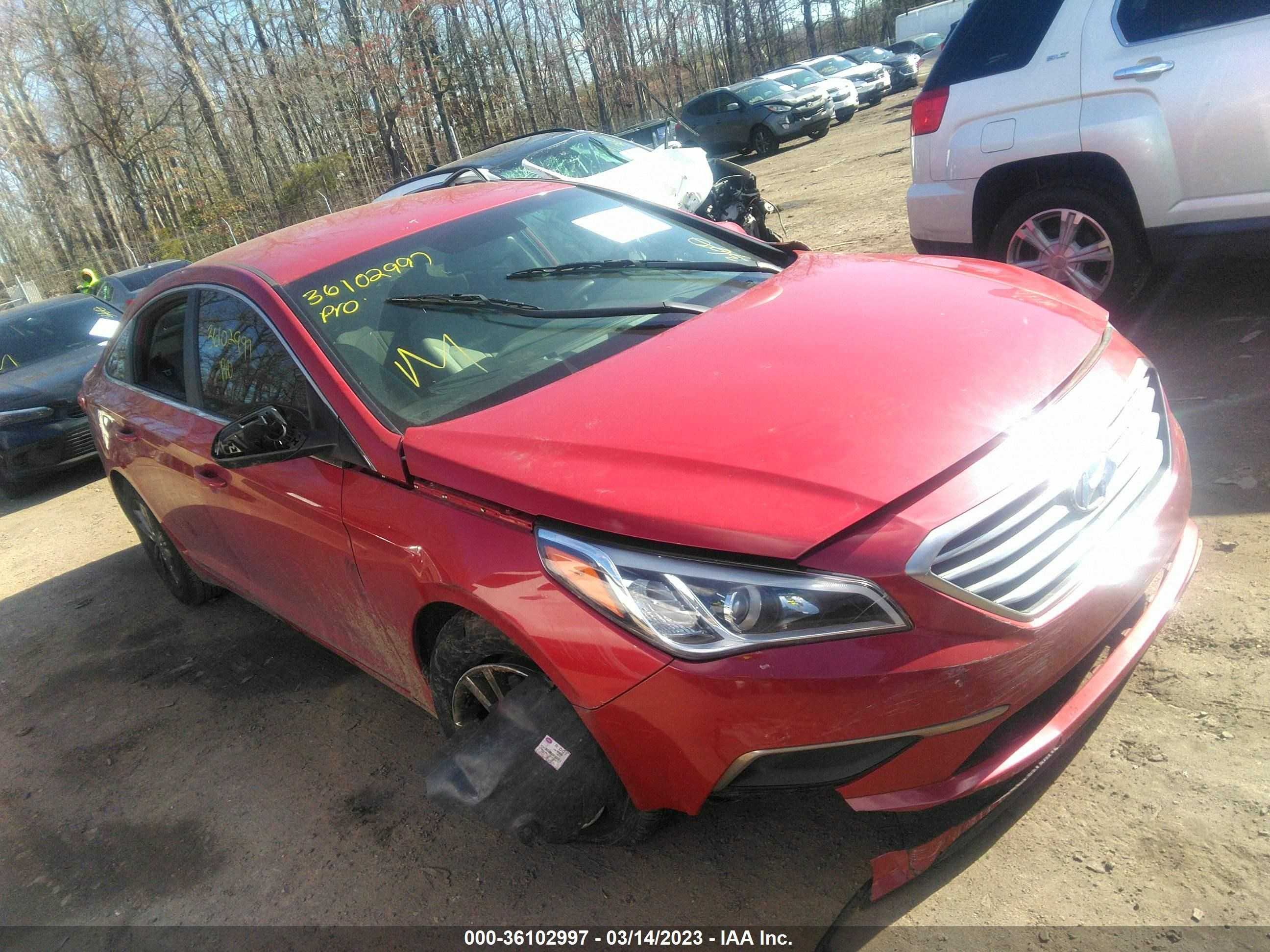 HYUNDAI SONATA 2017 5npe24af5hh538959