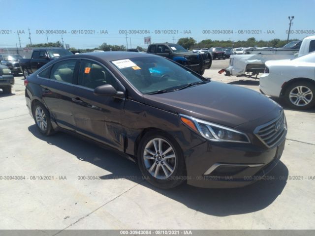 HYUNDAI SONATA 2017 5npe24af5hh540985