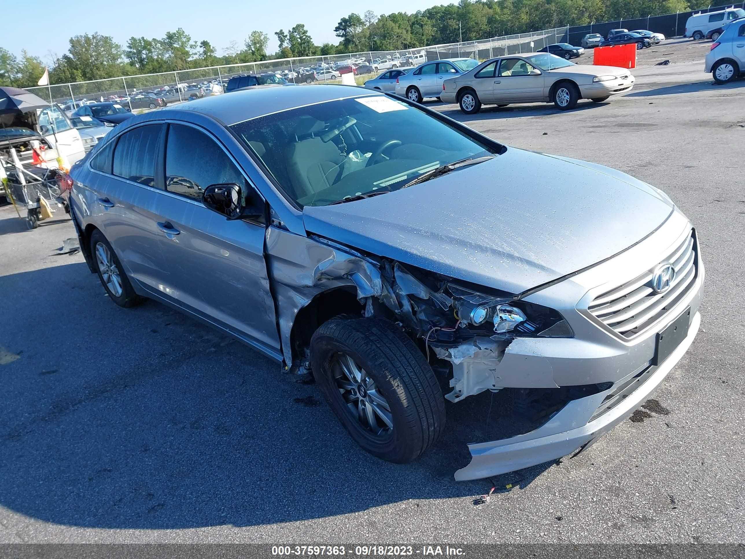 HYUNDAI SONATA 2017 5npe24af5hh541392