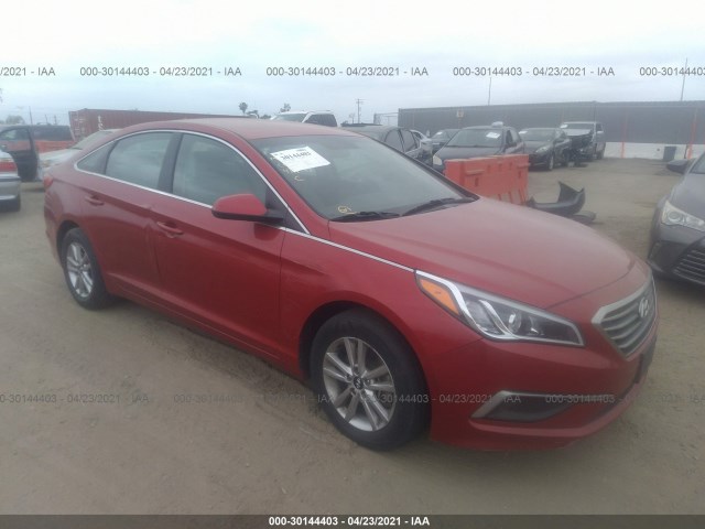 HYUNDAI SONATA 2017 5npe24af5hh542025