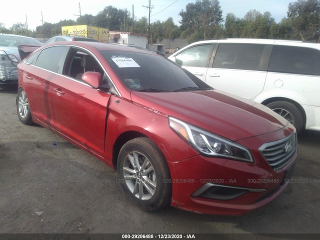 HYUNDAI SONATA 2017 5npe24af5hh561528