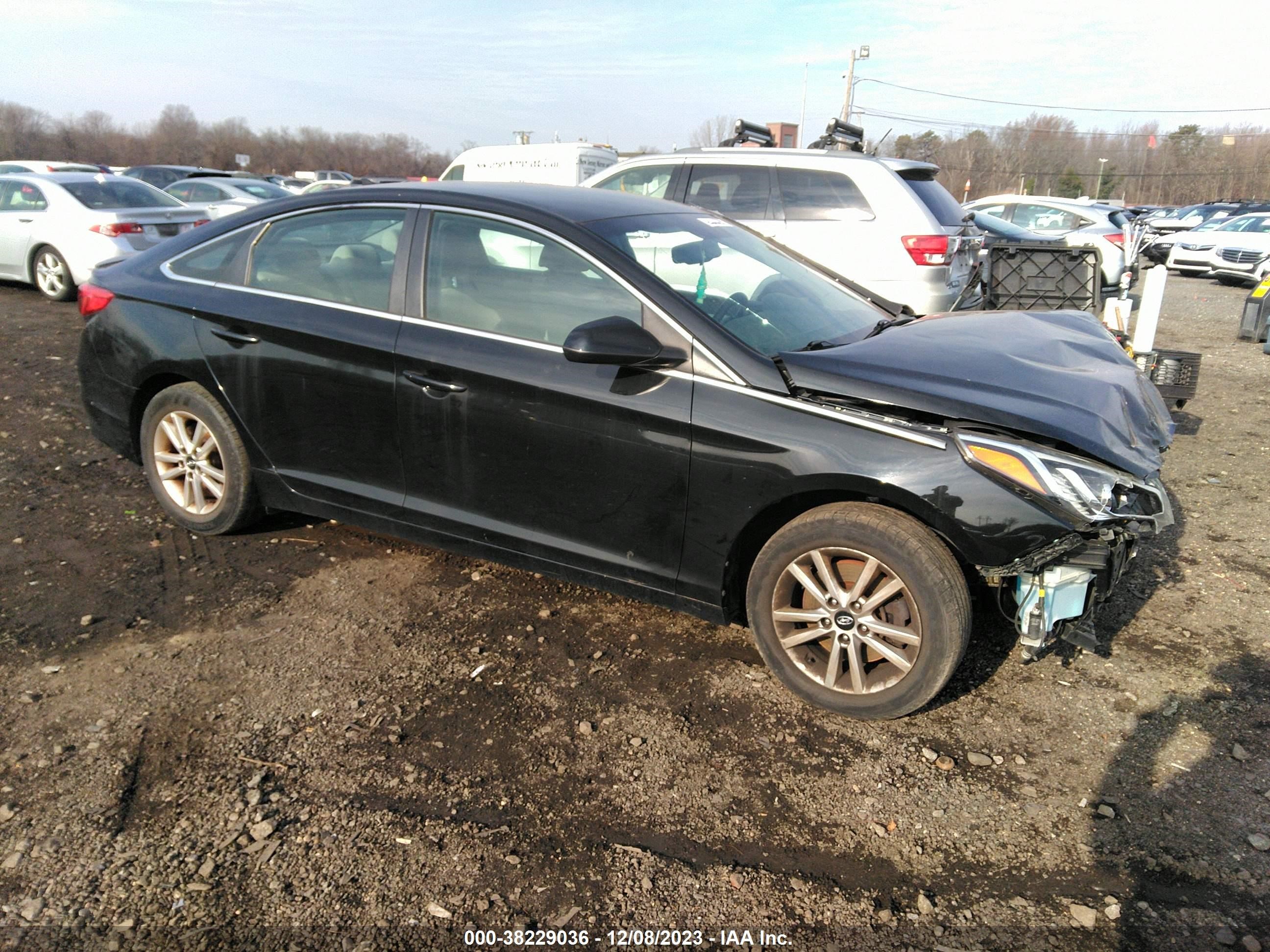 HYUNDAI SONATA 2017 5npe24af5hh578488