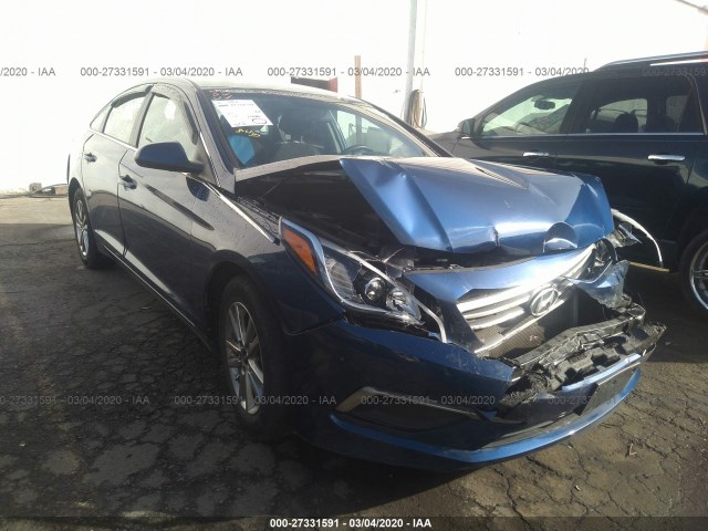 HYUNDAI SONATA 2017 5npe24af5hh587434