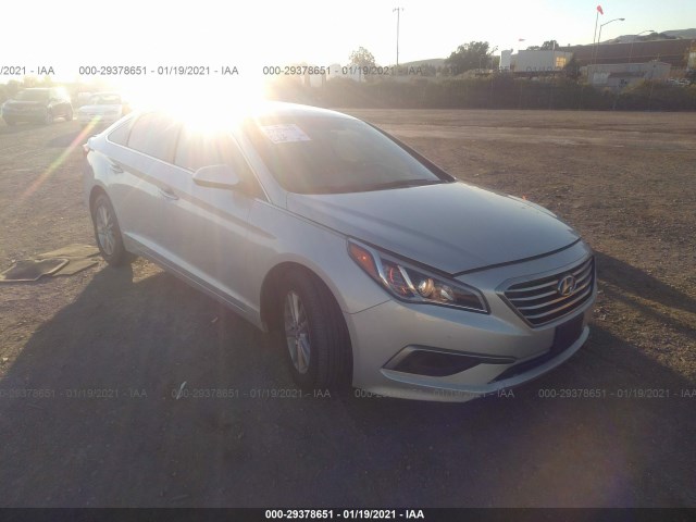 HYUNDAI SONATA 2017 5npe24af5hh587885