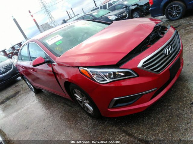 HYUNDAI SONATA 2017 5npe24af5hh595842