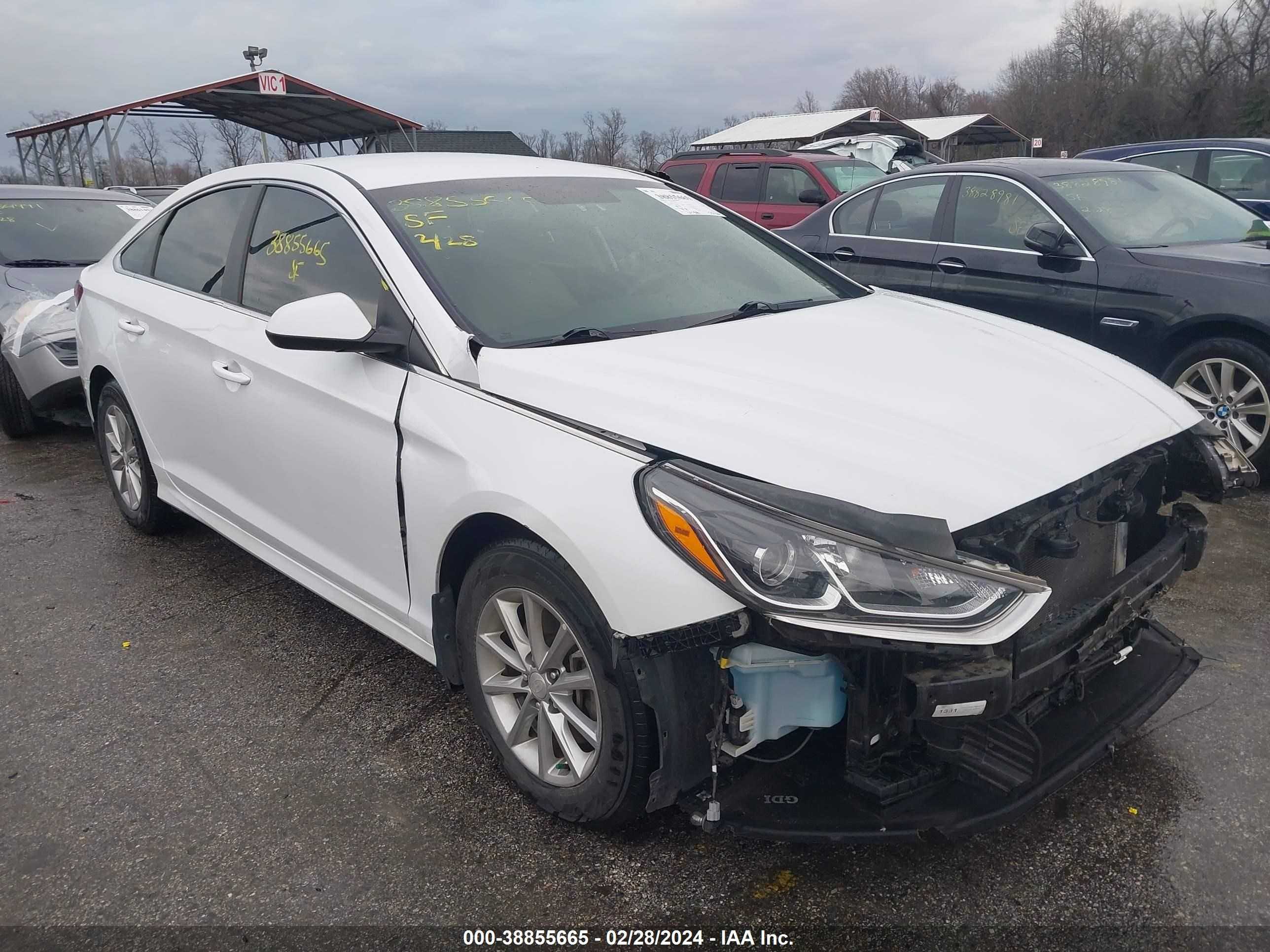 HYUNDAI SONATA 2018 5npe24af5jh671372