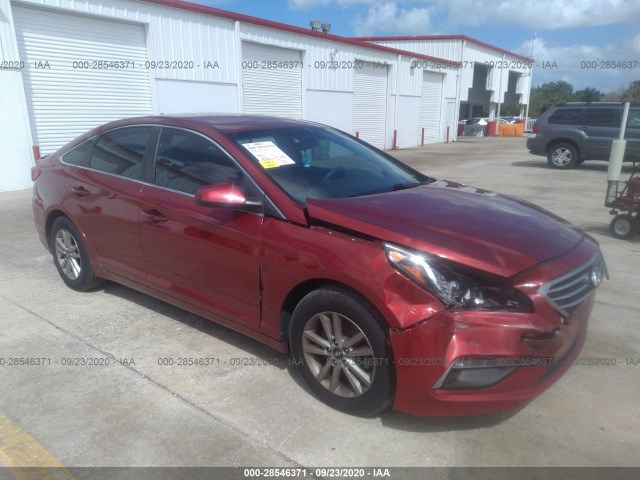 HYUNDAI SONATA 2015 5npe24af6fh021117