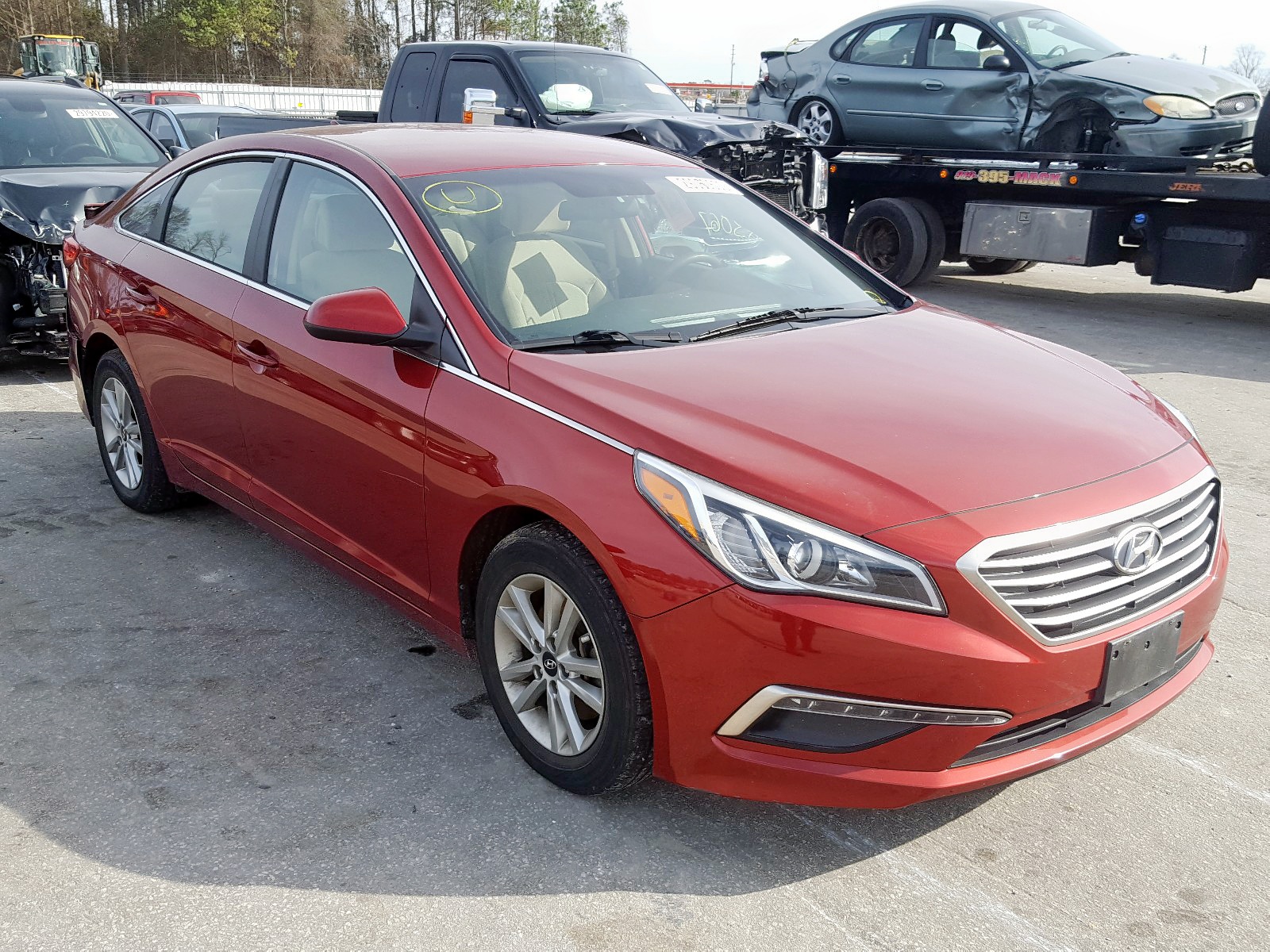 HYUNDAI SONATA SE 2015 5npe24af6fh108807