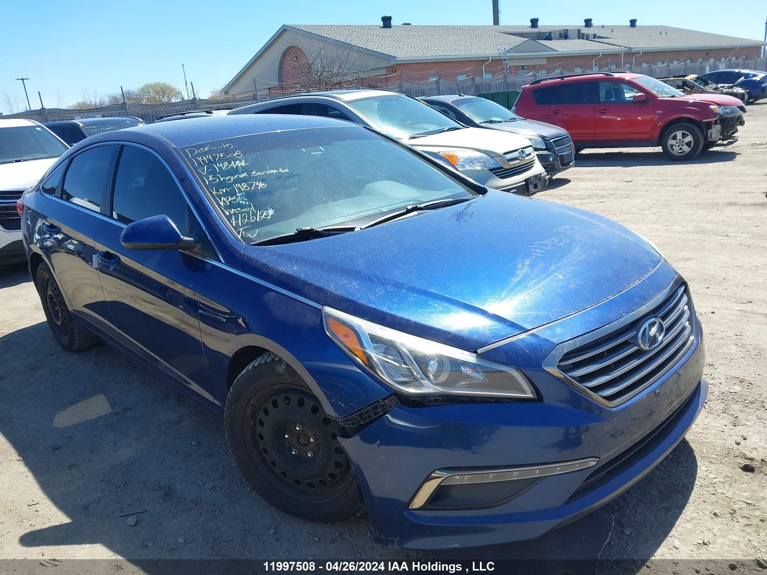 HYUNDAI SONATA 2015 5npe24af6fh198444