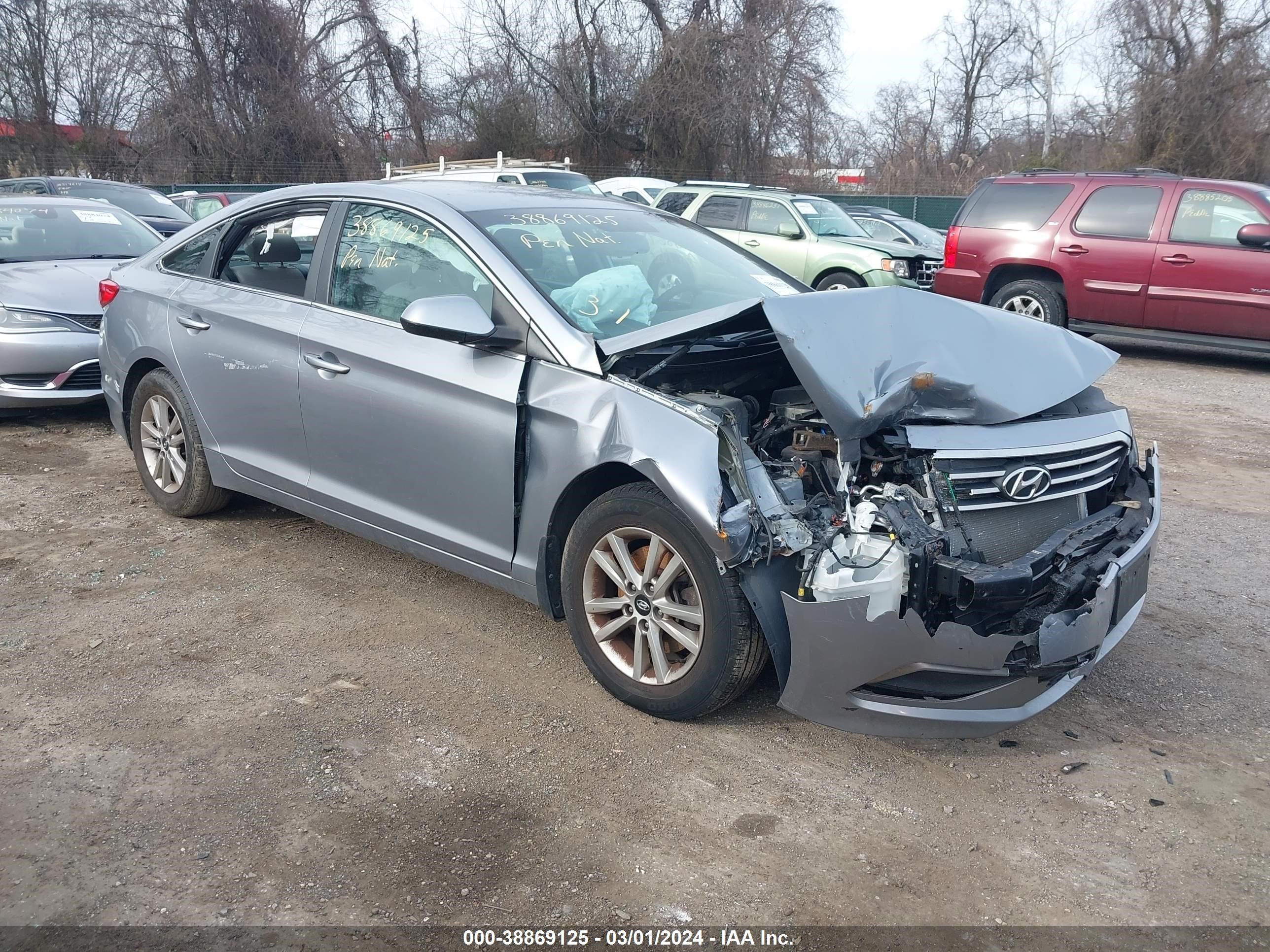 HYUNDAI SONATA 2016 5npe24af6gh299629