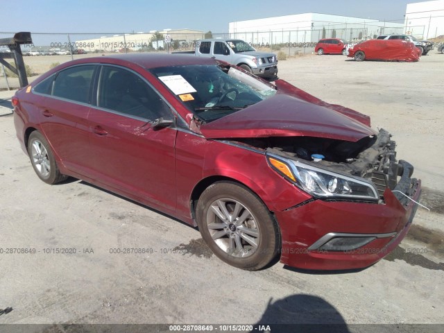 HYUNDAI SONATA 2016 5npe24af6gh357173