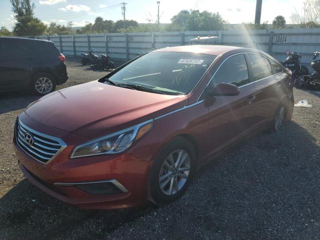 HYUNDAI SONATA SE 2016 5npe24af6gh387144