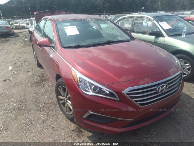 HYUNDAI SONATA 2016 5npe24af6gh417548