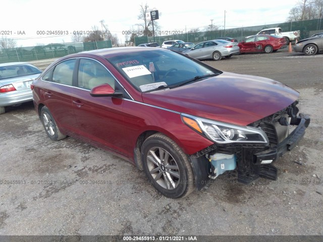 HYUNDAI SONATA 2016 5npe24af6gh424967