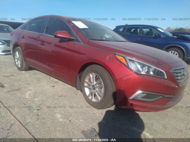 HYUNDAI SONATA 2016 5npe24af6gh431028