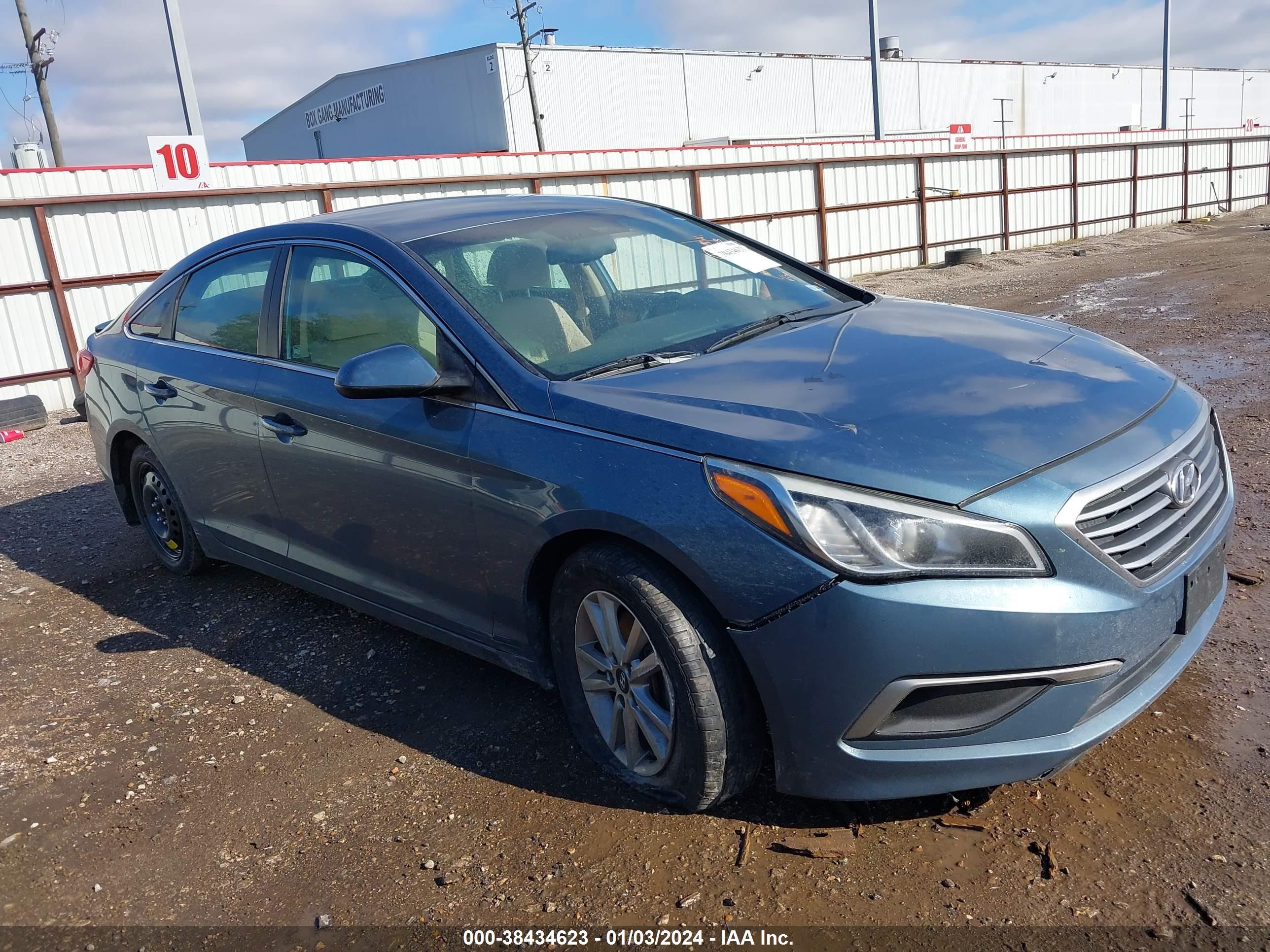 HYUNDAI SONATA 2017 5npe24af6hh449174