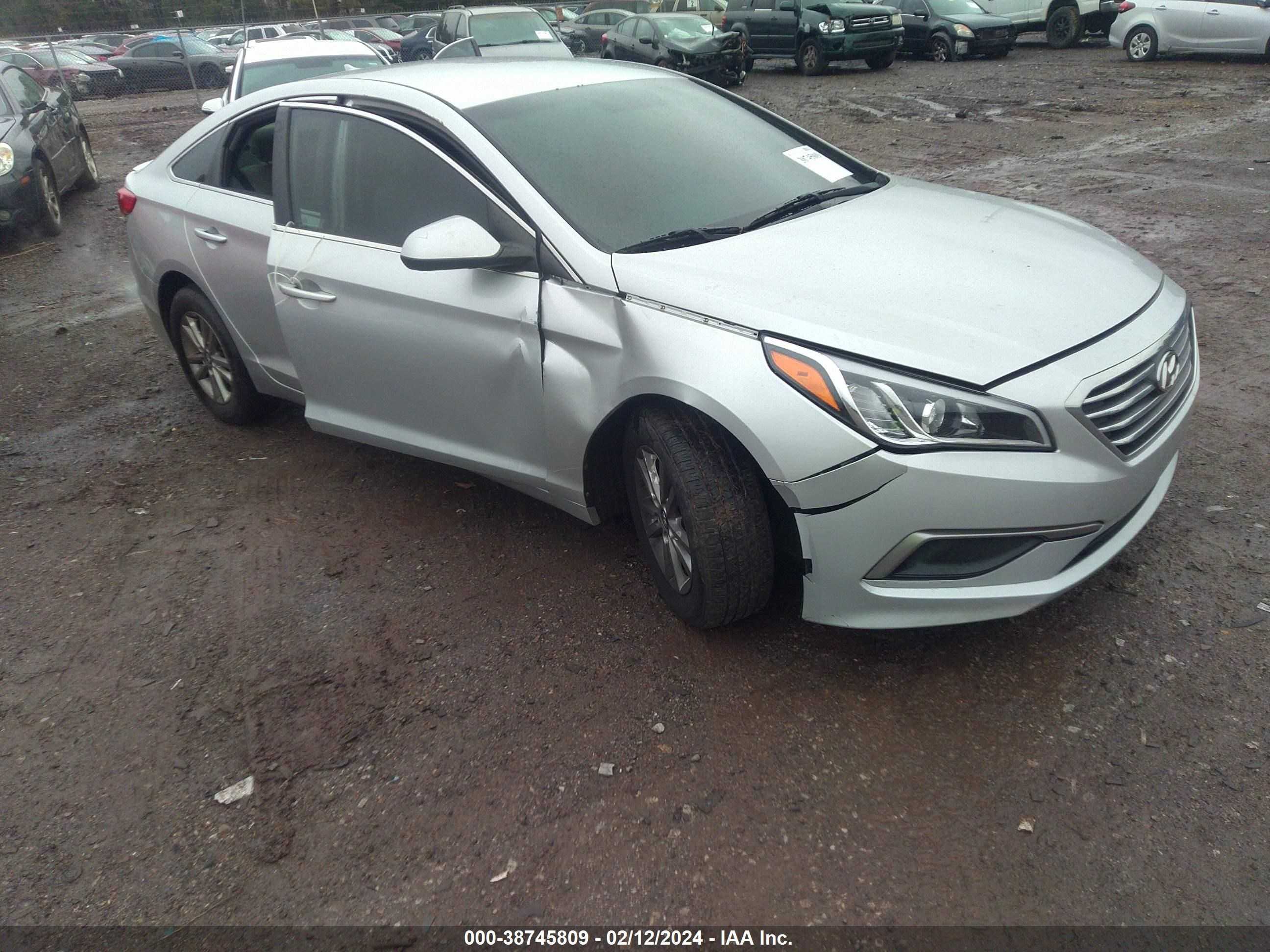 HYUNDAI SONATA 2017 5npe24af6hh491604