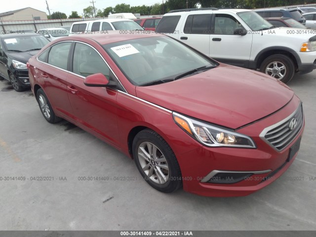 HYUNDAI SONATA 2017 5npe24af6hh563241