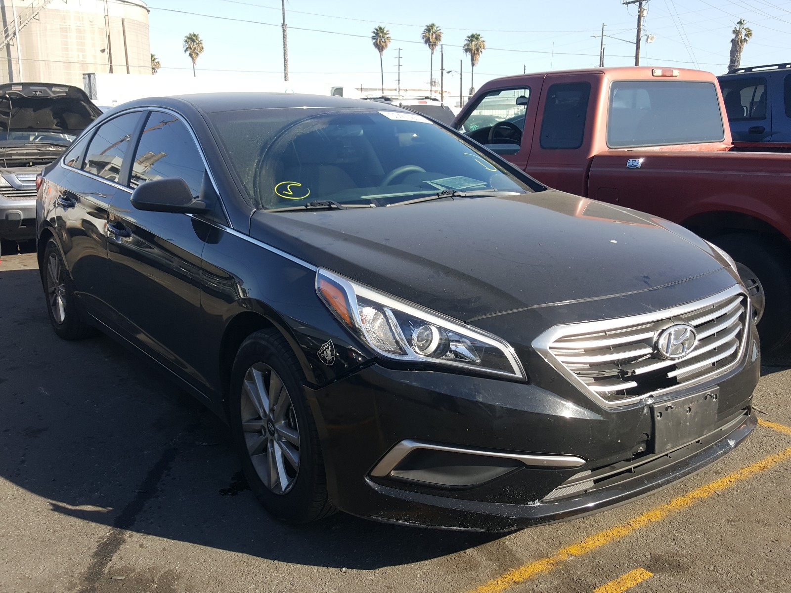 HYUNDAI SONATA SE 2017 5npe24af6hh576281