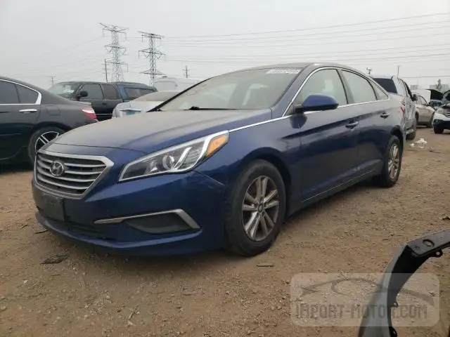 HYUNDAI SONATA 2017 5npe24af6hh585403