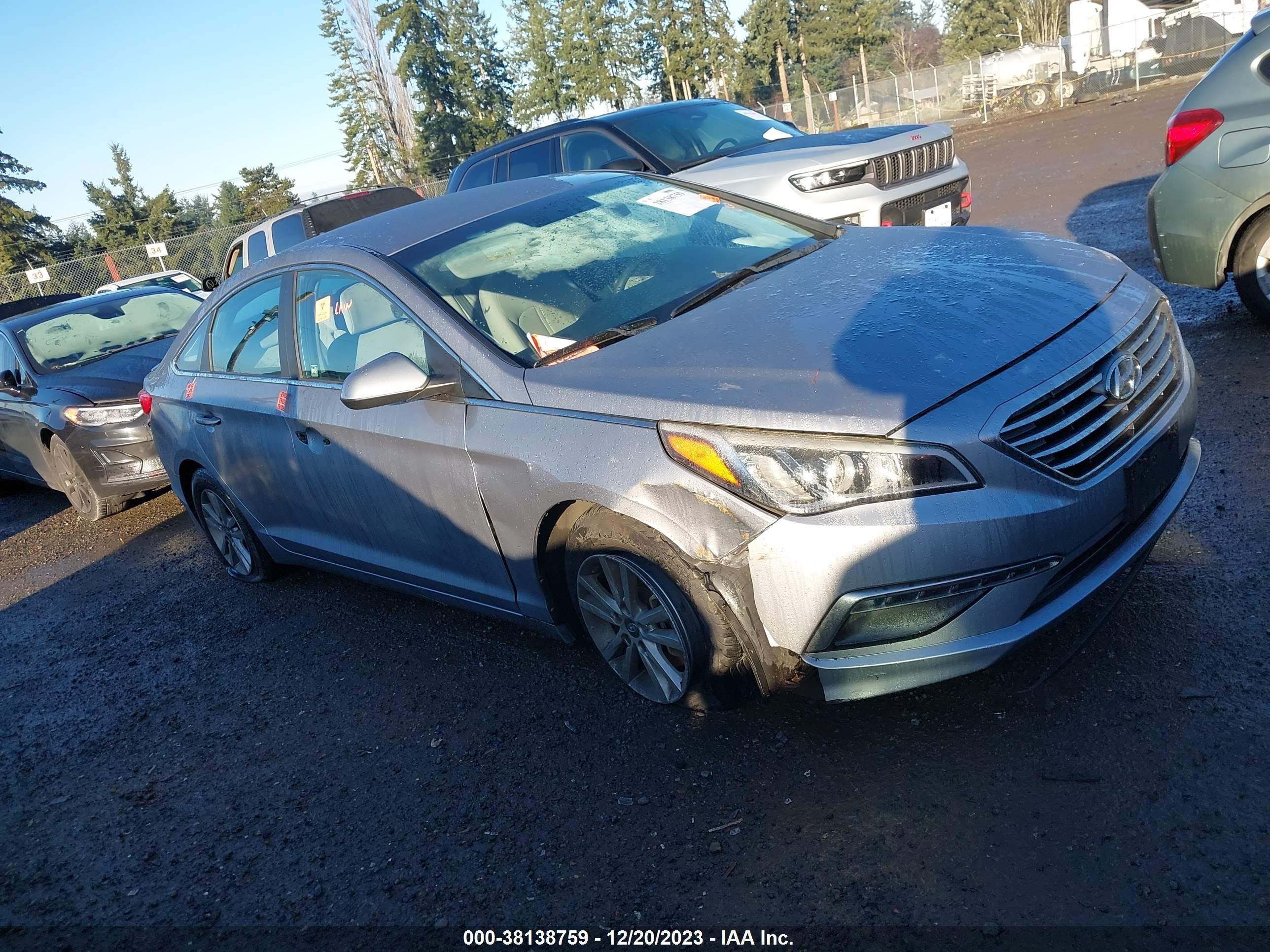 HYUNDAI SONATA 2015 5npe24af7fh148376