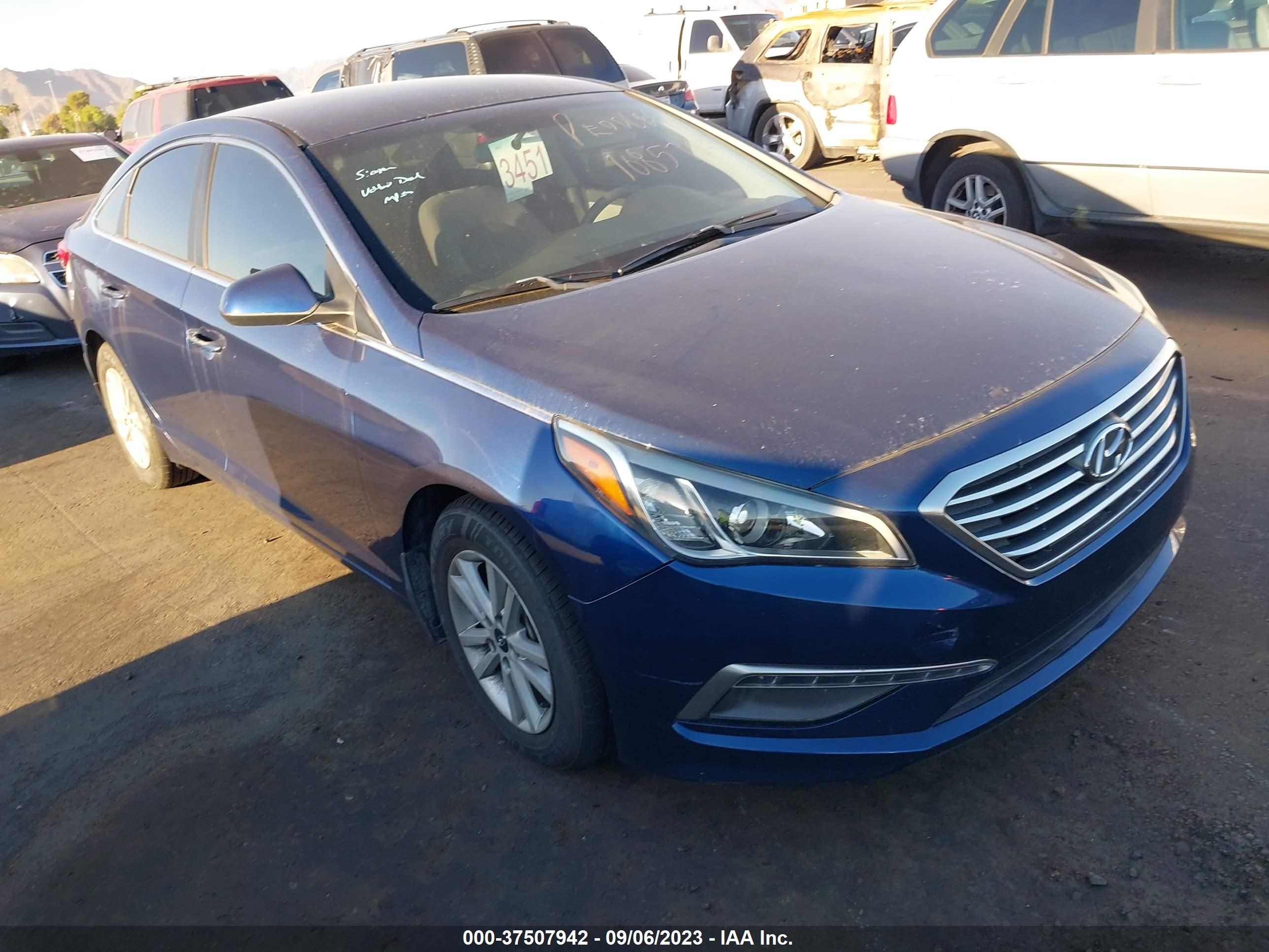 HYUNDAI SONATA 2015 5npe24af7fh203098