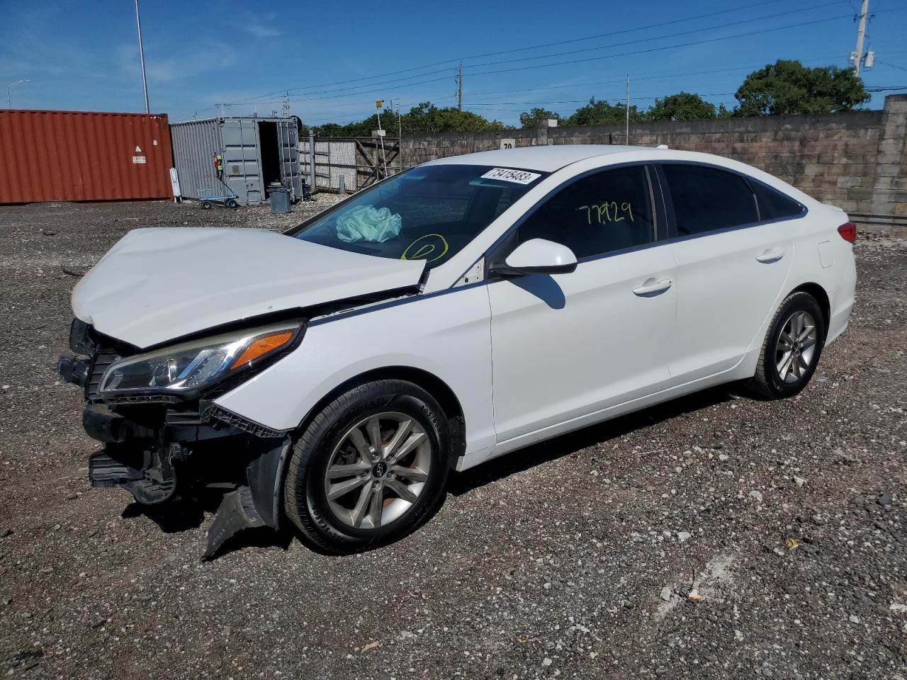 HYUNDAI SONATA 2016 5npe24af7gh270186