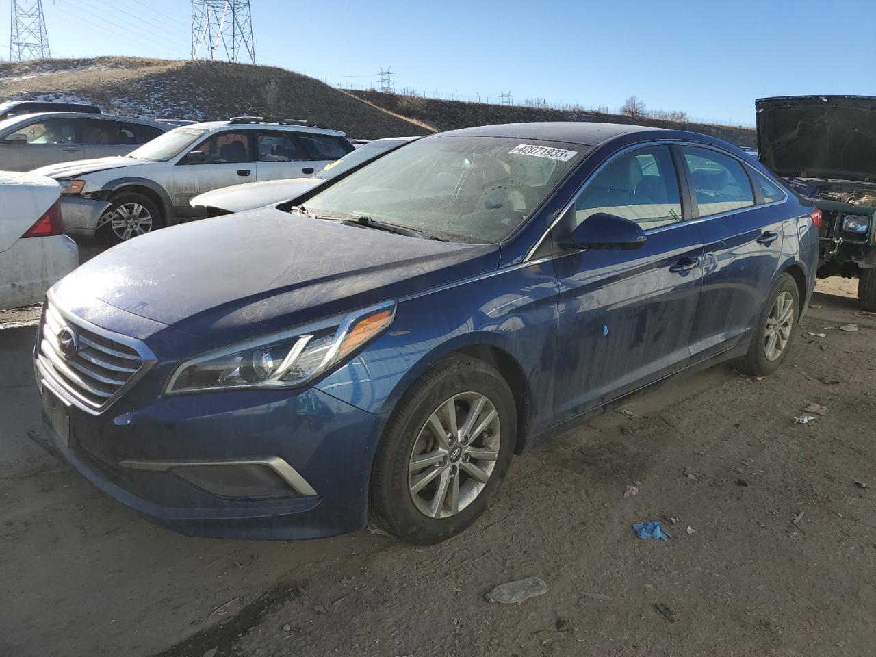 HYUNDAI SONATA 2016 5npe24af7gh387539