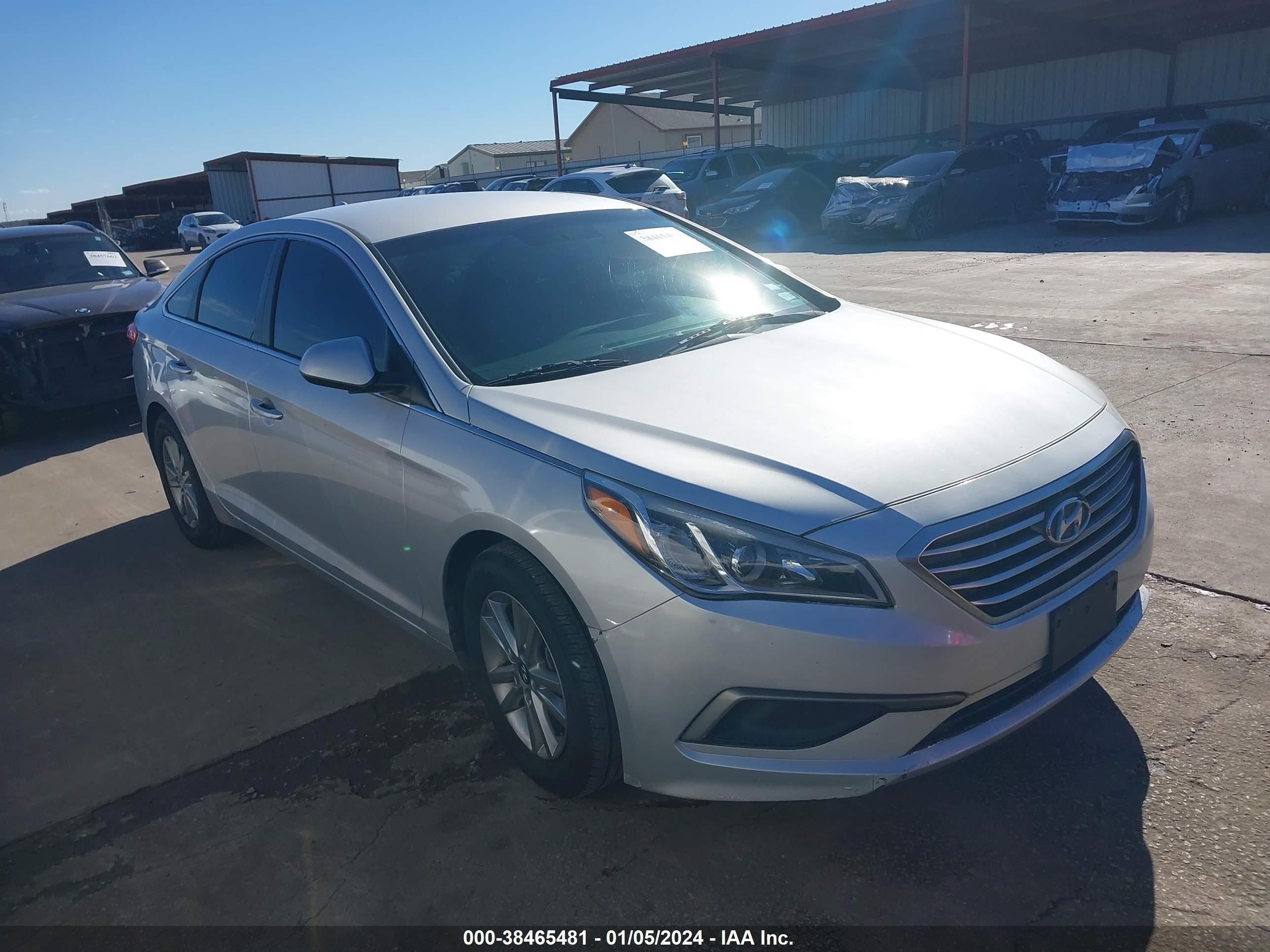 HYUNDAI SONATA 2016 5npe24af7gh406414