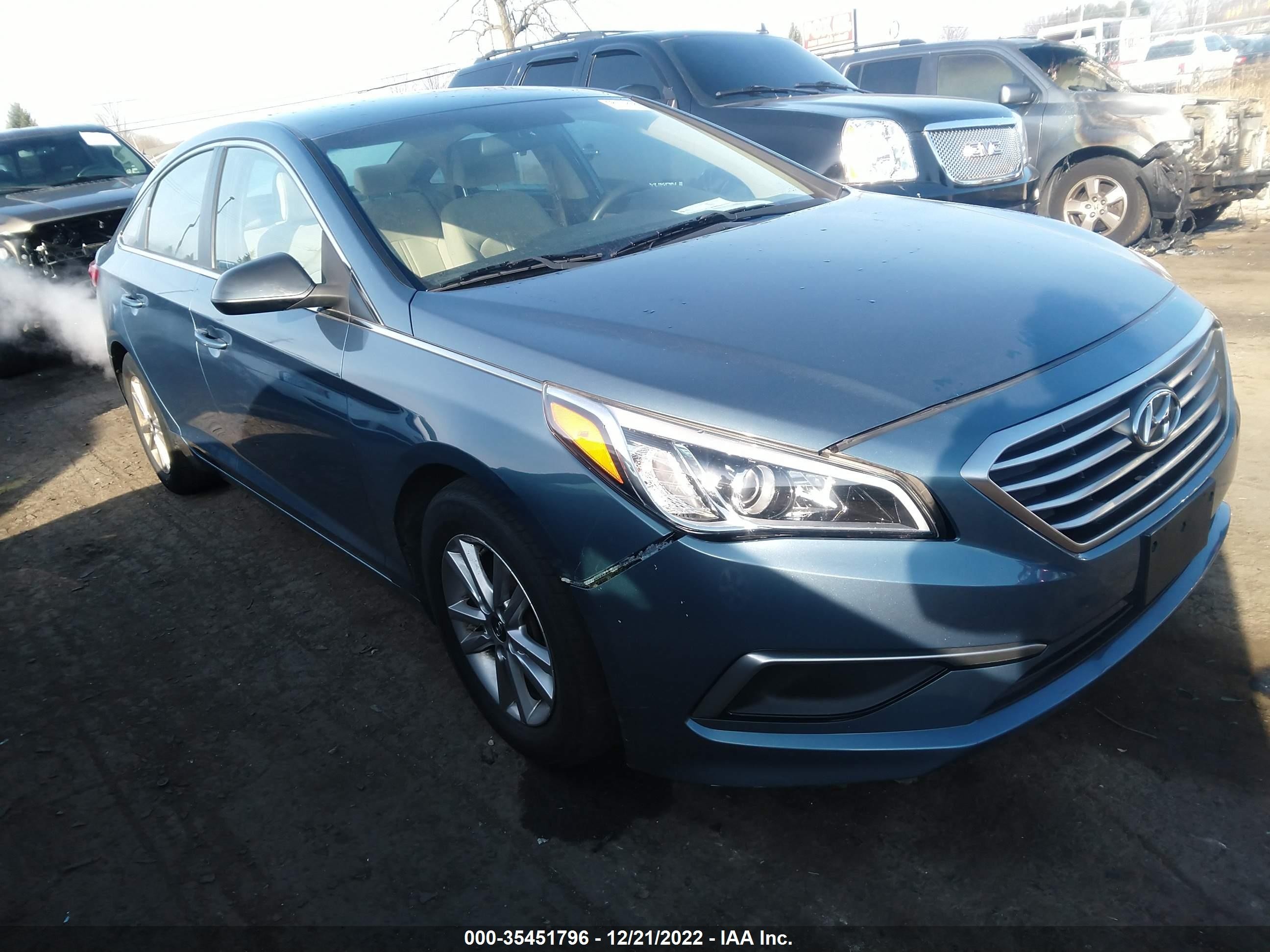 HYUNDAI SONATA 2016 5npe24af7gh410639