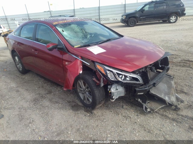 HYUNDAI SONATA 2017 5npe24af7hh471507