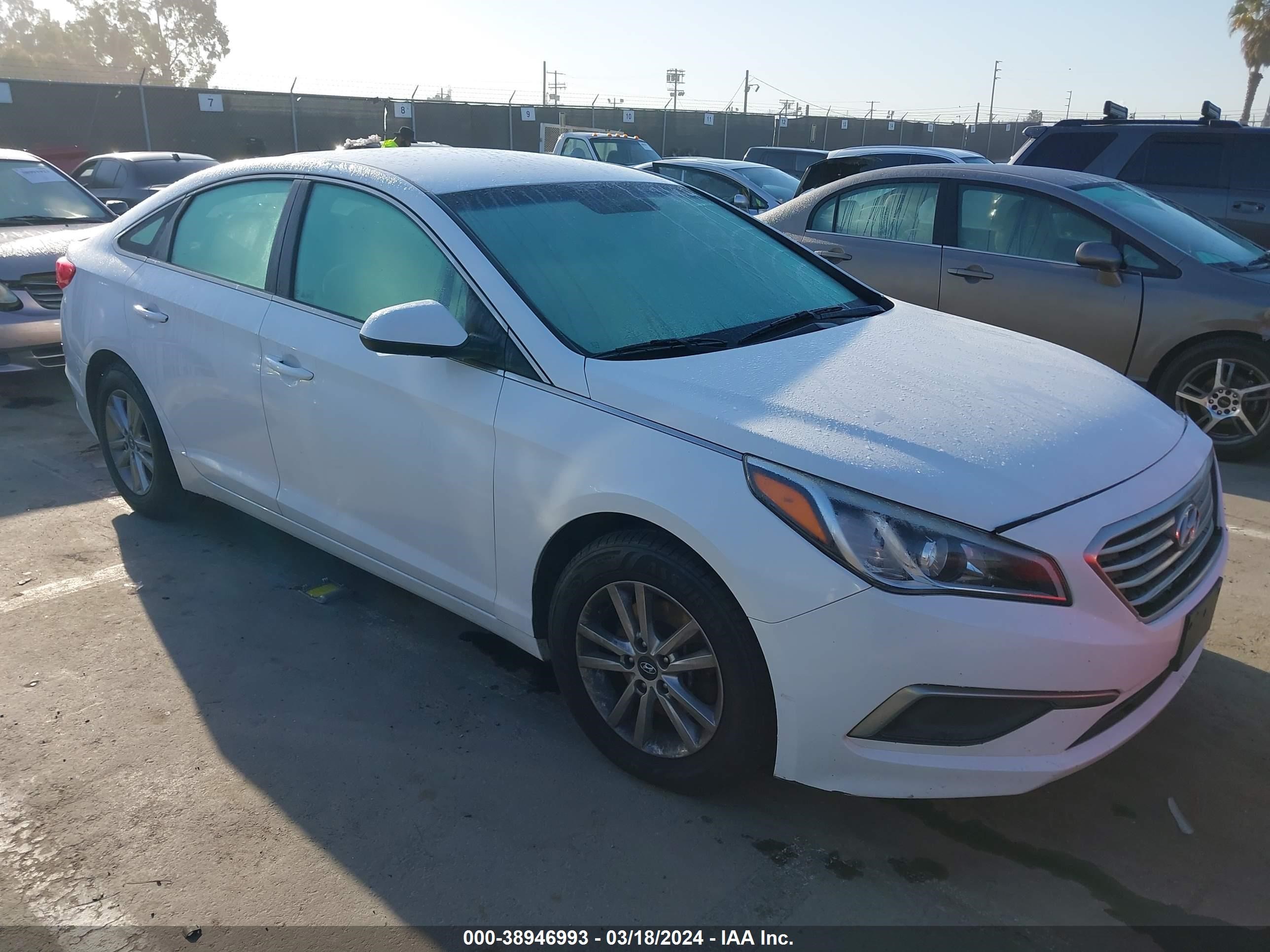 HYUNDAI SONATA 2017 5npe24af7hh476299