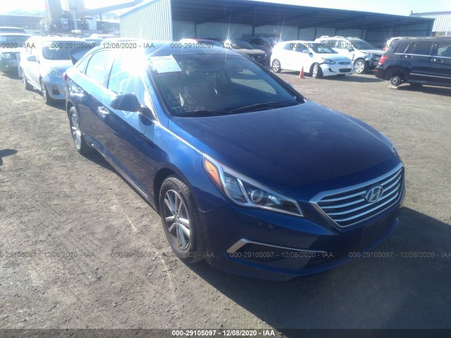 HYUNDAI SONATA 2017 5npe24af7hh508605