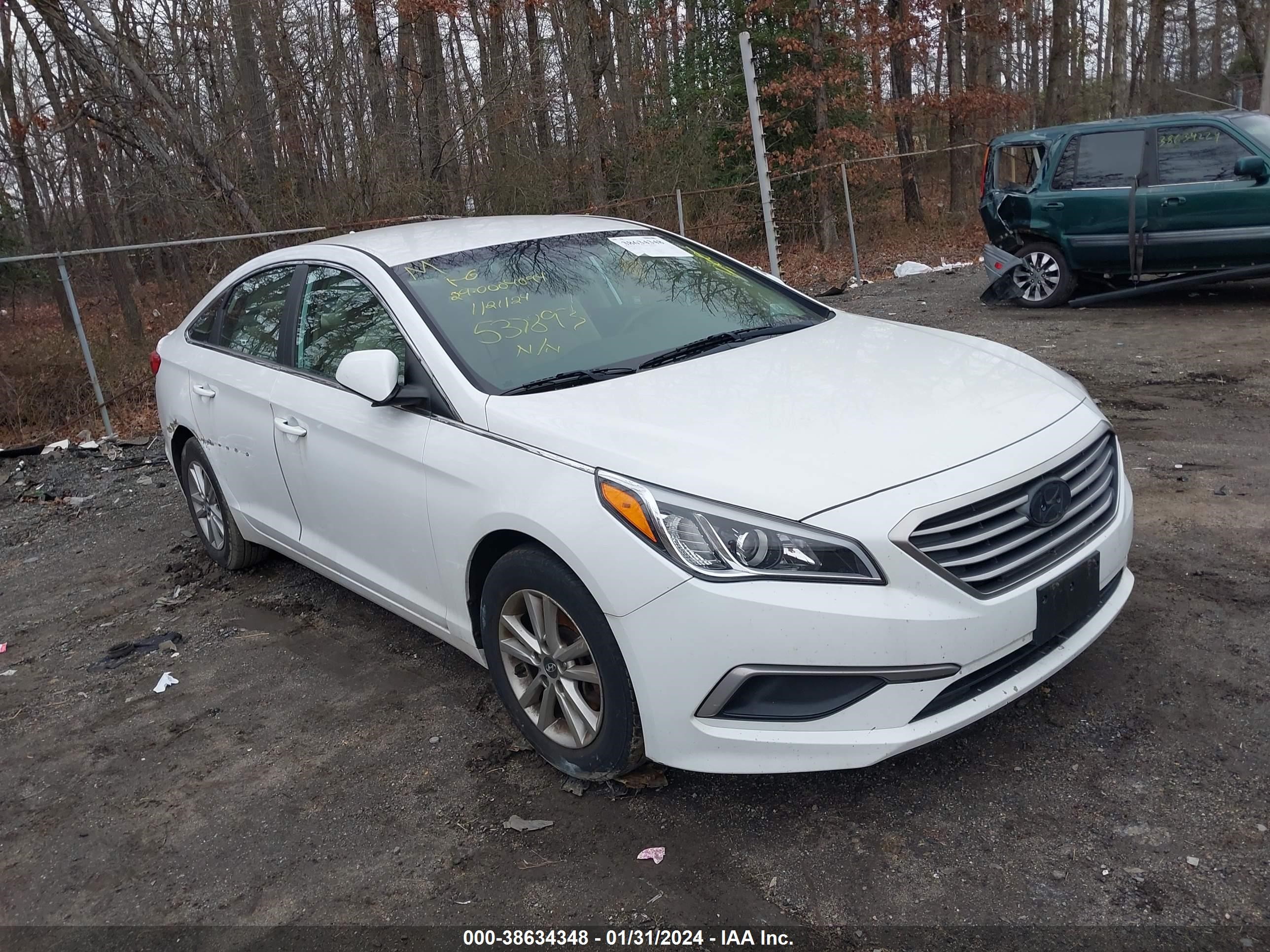 HYUNDAI SONATA 2017 5npe24af7hh537893