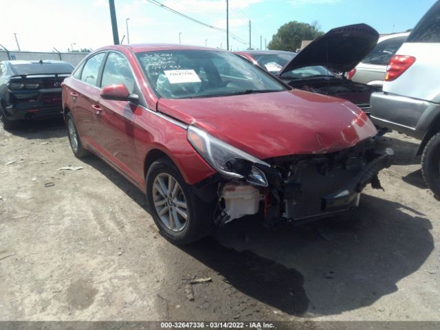 HYUNDAI SONATA 2017 5npe24af7hh569386