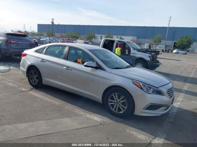 HYUNDAI SONATA 2017 5npe24af7hh581327