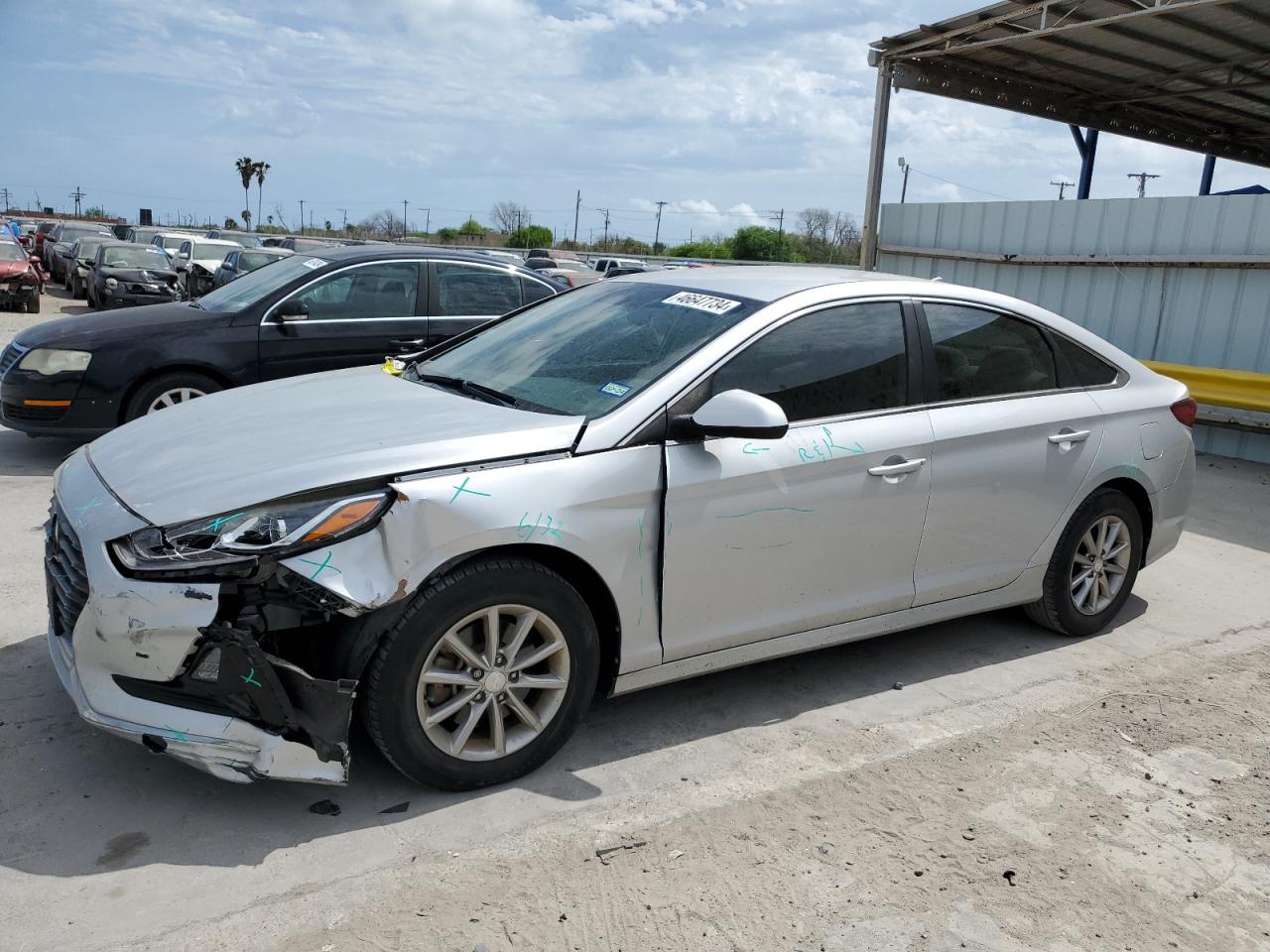 HYUNDAI SONATA 2018 5npe24af7jh682129