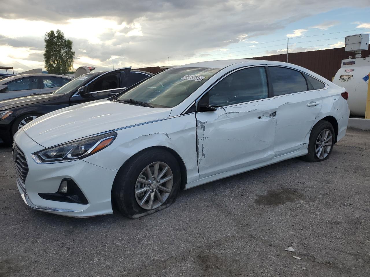 HYUNDAI SONATA 2019 5npe24af7kh791644