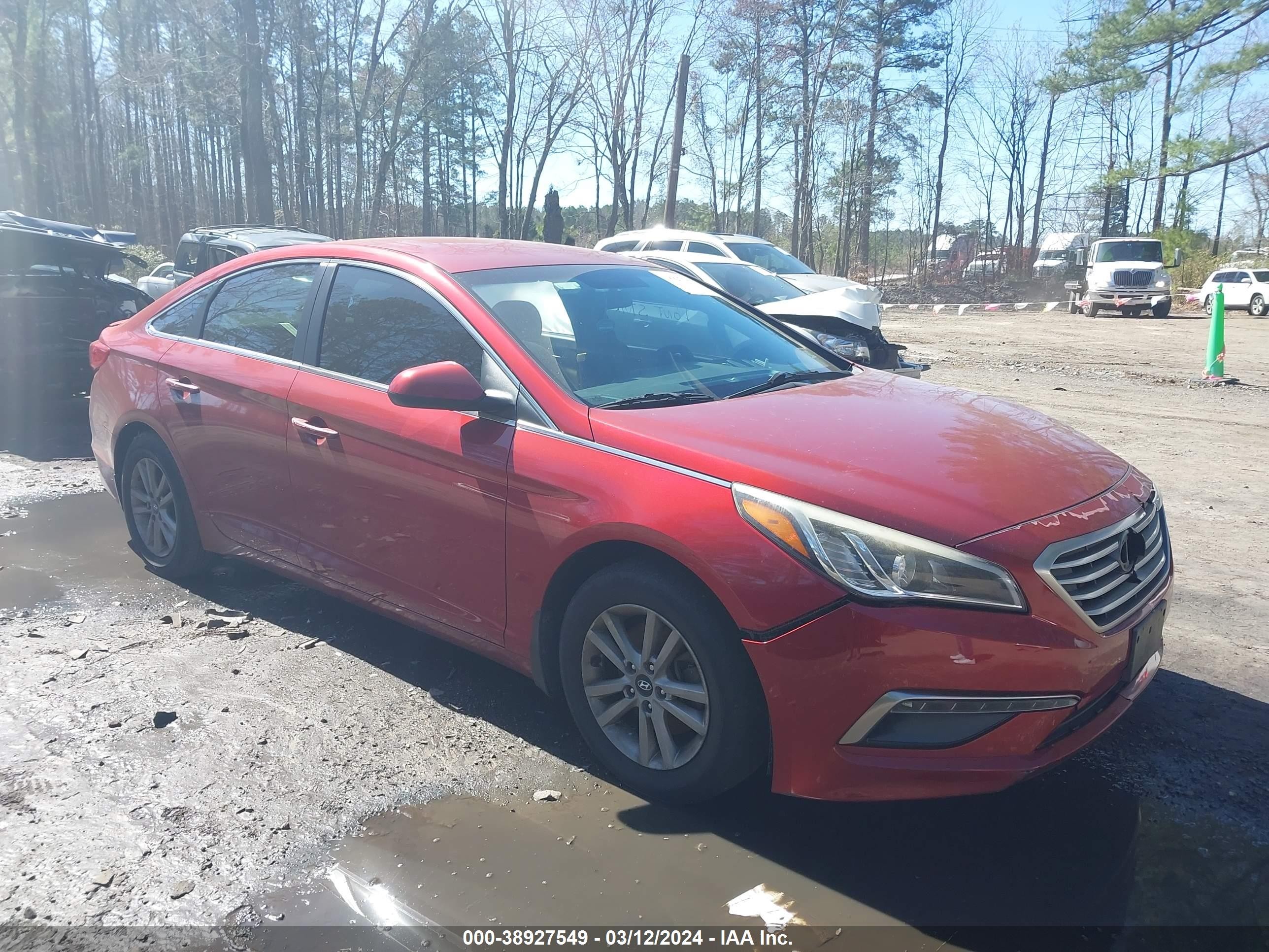 HYUNDAI SONATA 2015 5npe24af8fh152050