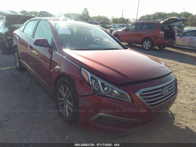 HYUNDAI SONATA 2015 5npe24af8fh194735