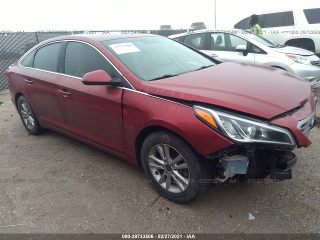 HYUNDAI SONATA 2016 5npe24af8gh326717