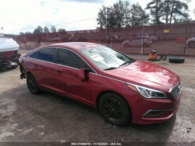 HYUNDAI SONATA 2016 5npe24af8gh355148