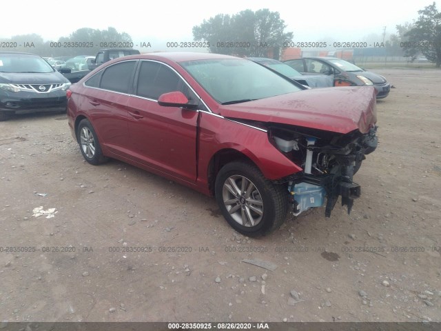 HYUNDAI SONATA 2016 5npe24af8gh379997