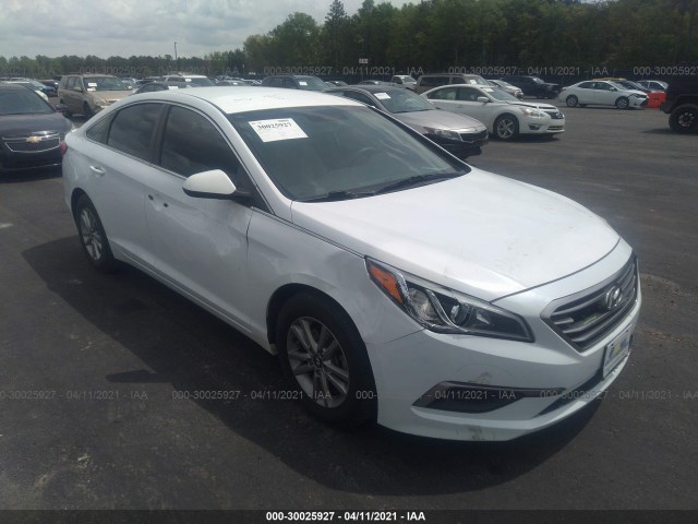 HYUNDAI SONATA 2016 5npe24af8gh383449