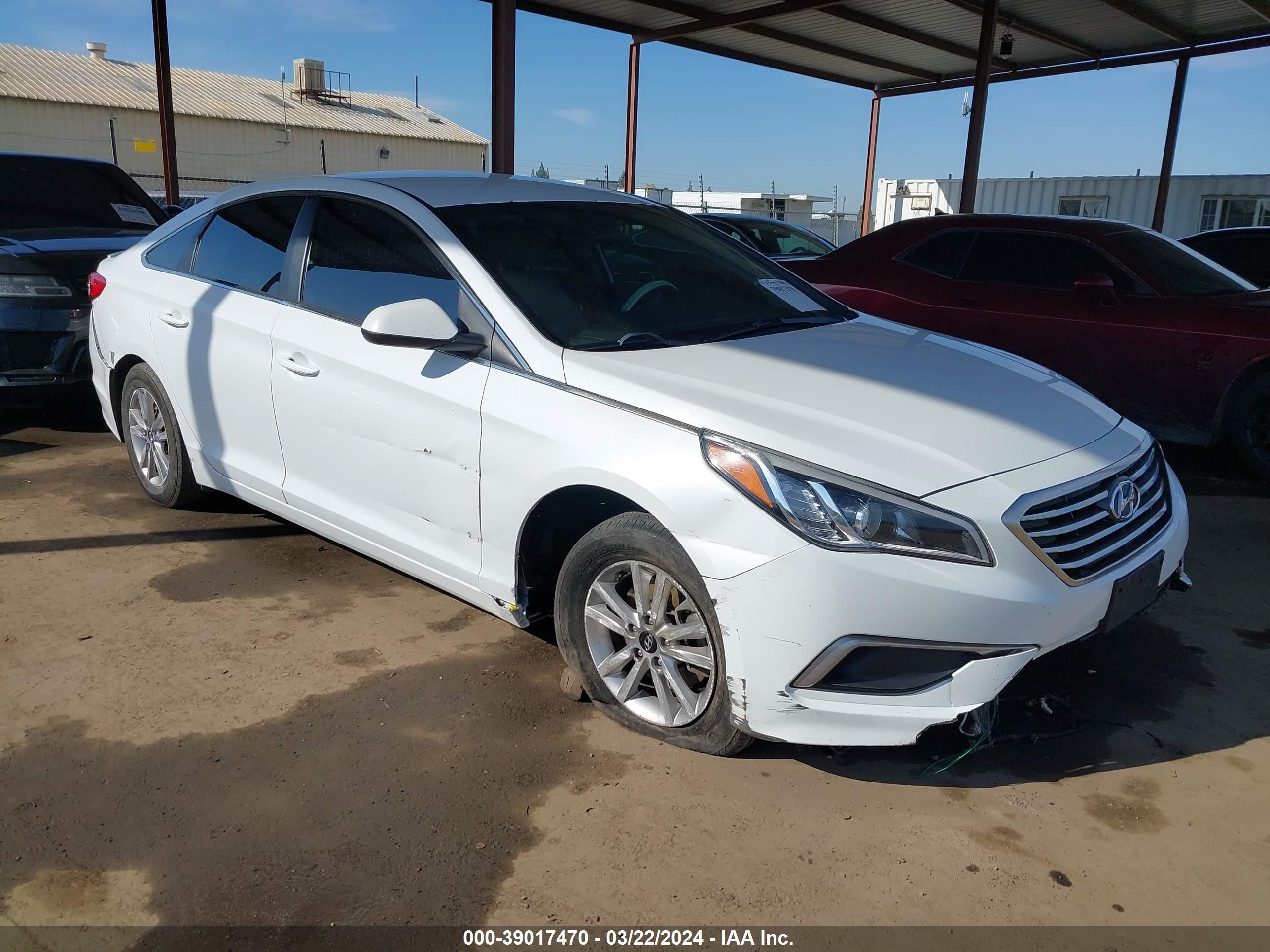 HYUNDAI SONATA 2016 5npe24af8gh393463