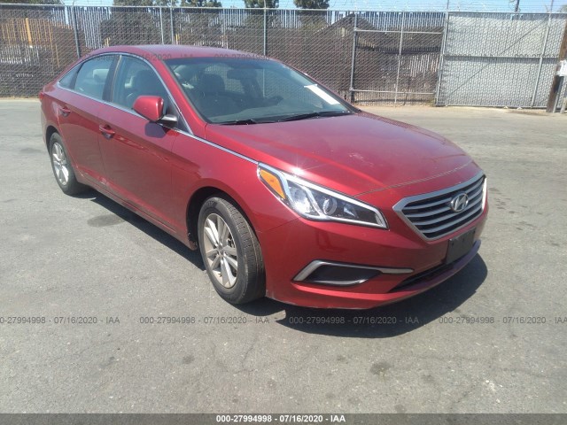 HYUNDAI SONATA 2016 5npe24af8gh405255