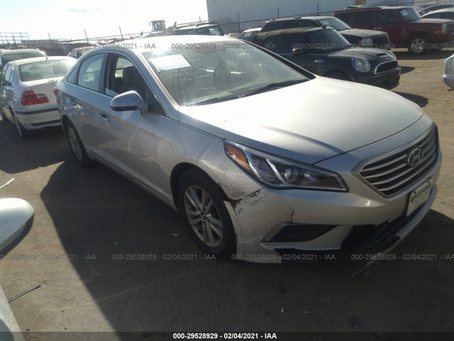 HYUNDAI SONATA 2017 5npe24af8hh442355