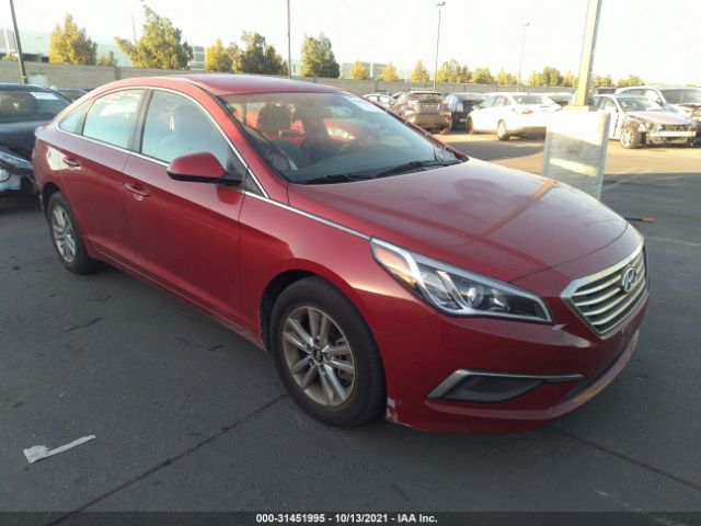 HYUNDAI SONATA 2017 5npe24af8hh445823